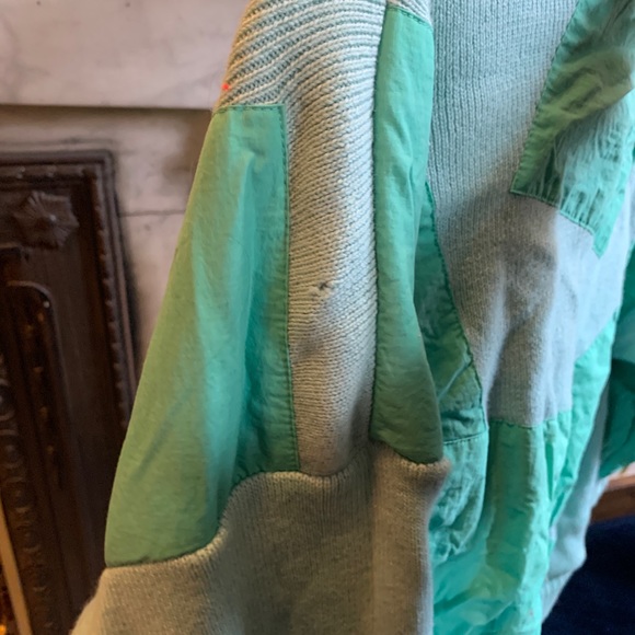 Vintage retro Head aqua 100% wool windbreaker S-L - Picture 6 of 6